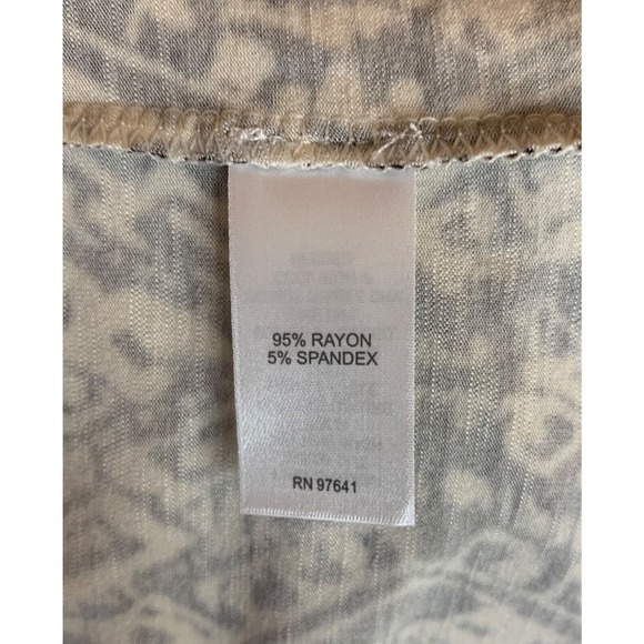 J.Jill Women's XSP Extra Small Petite Brown Boho With Pockets Soft Spring Dress - Picture 11 of 12